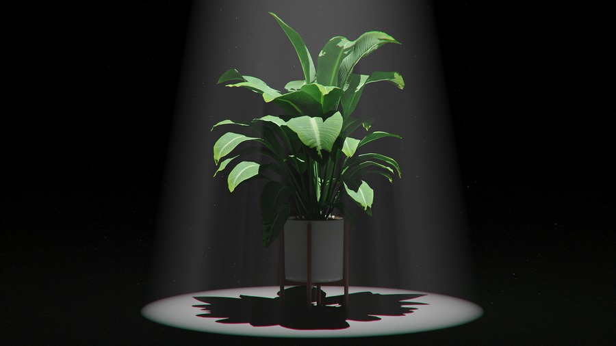 KeyShotのボリュームライティング：「神の光線」作成方法