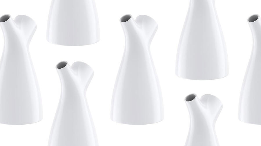 KeyShotで白い背景に白い製品をレンダリング