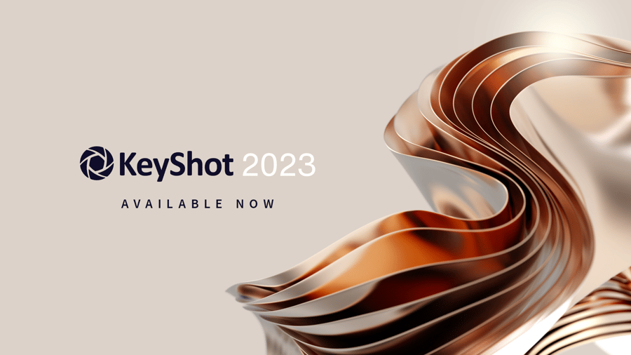 【KeyShot 2023リリース！！】ワークフローの改善でさらなる時間短縮と品質向上へ