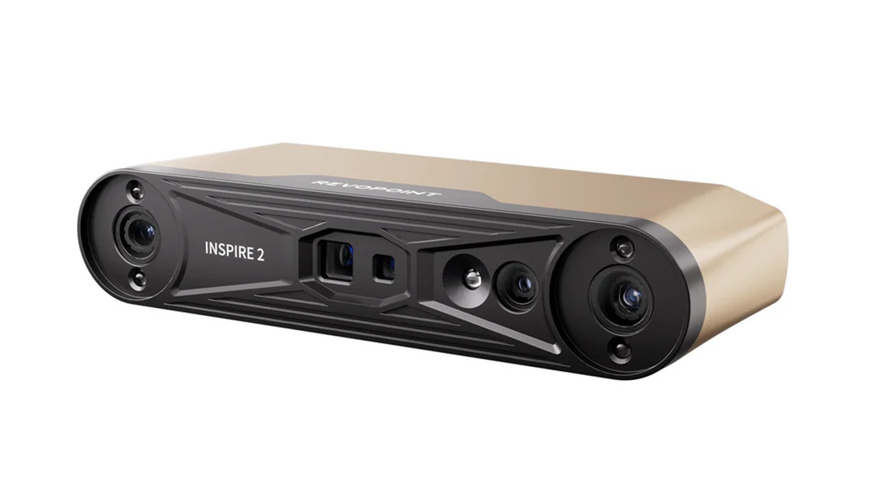 デュアルモード3Dスキャンシステムを搭載<br>Revopoint INSPIRE 2